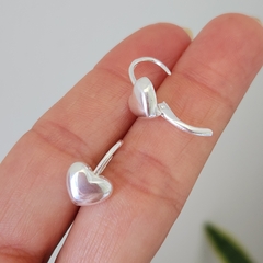 ARGOLLAS CORAZON BOMBE YAZMIN - tienda online