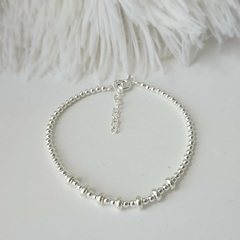 PULSERA BOLITAS AMELIA - Amatista Joyas