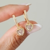 ARGOLLAS CORAZON CUBIC CRISTAL