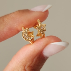 ARGOLLAS LUNA Y ESTRELLA REVERSIBLE