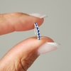 ARGOLLA PIERCING CUBIC AZUL