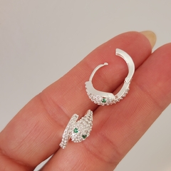 ARGOLLAS COBRA MICROPAVE - Amatista Joyas