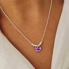 GARGANTILLA MARIPOSA SW VIOLETA - comprar online