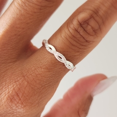 ANILLO SIN FIN ENTRELAZADO - comprar online