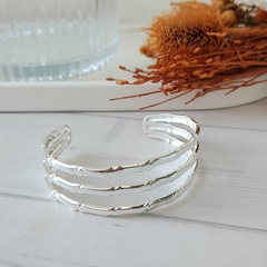 PULSERA ESCLAVA TRIPLE DALMA - comprar online