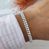 PULSERA DOBLE STRASS TORNASOL