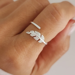 ANILLO HOJA MICROPAVE - comprar online