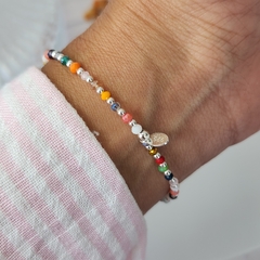 PULSERA CRISRAL MULTICOLOR - comprar online