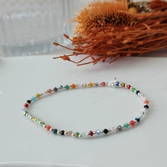 PULSERA CRISRAL MULTICOLOR en internet