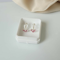 ABRIDORES CORAZON CUBIC ROSA - comprar online