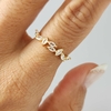 ANILLO HOJA CUBIC - comprar online