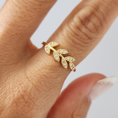 ANILLO OLIVO MICROPAVE - comprar online