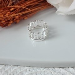 ANILLO CIRCULOS CALADO - comprar online