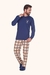 Pijama Masculino Inverno Familia Urso