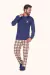 Pijama Masculino Inverno Familia Urso