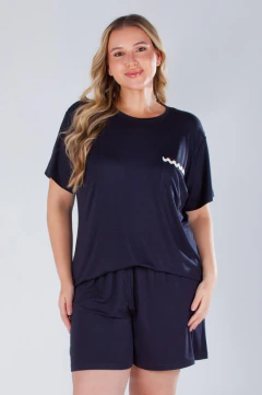 Pijama Plus Size Feminino Curto Dreamy