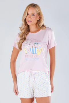 Pijama Feminino Curto Férias