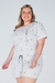 Pijama Plus Size Feminino Curto Cupido