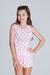 Pijama Infantil Verão Menina Regata Brilhe