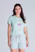 Pijama Feminino Curto Amigos