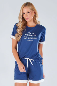 Pijama Feminino Curto Florecer