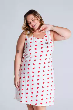 Camisola Plus Size Regata Amor