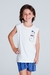 Pijama Juvenil Verão Menino Regata Marinheiro