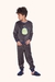 Pijama Juveniil Menino Inverno Monster