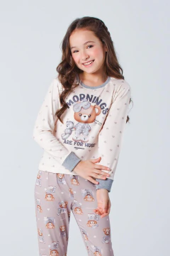 Pijama Infantil Menina Inverno Hugs