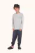 Pijama Infantil Menino Inverno Familia Raposa