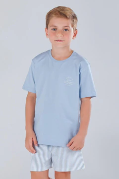 Pijama Juvenil Verão Menino Caminho e Verdade