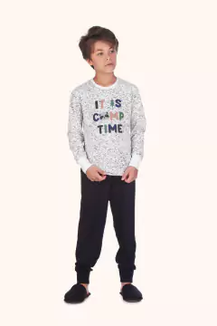 Pijama Juvenil Menino Inverno Adventure