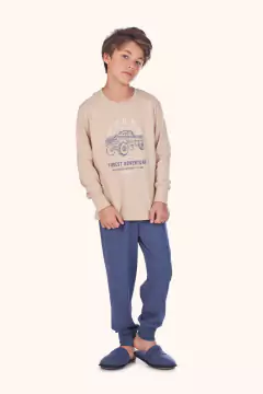 Pijama Juvenil Menino Inverno Forest