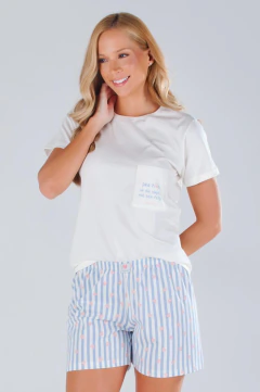 Pijama Feminino Curto Pra Hoje