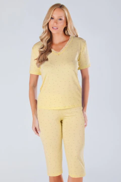 Pijama Feminino Capri Delicate
