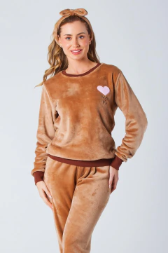 Pijama Feminino Inverno Amore Mio