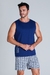 Pijama Masculino Curto Regata Athletic
