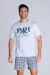 Pijama Masculino Curto Brave