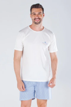 Pijama Masculino Curto Surf