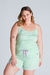 Pijama Plus Size Feminino Curto Regata Alça Frescor