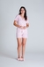 Pijama Feminino Curto Botão Brilhe