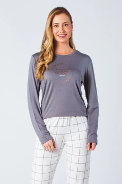 Pijama Feminino Inverno Acredite