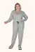 Pijama Feminino Inverno Plus Size Poa