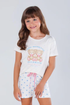 Pijama Juvenil Verão Menina Meu Momento
