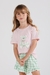 Pijama Juvenil Verão Menina Bear