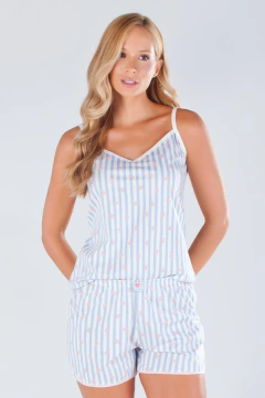 Pijama Feminino Curto Alça Pra Hoje