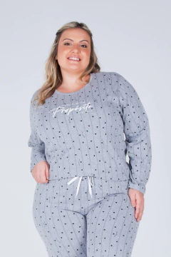 Pijama Plus Size Feminino Inverno Propósito