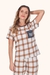 Pijama Feminino Inverno Manga Curta Sonhe - comprar online