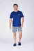 Pijama Masculino Curto Xadrez - comprar online