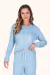 Pijama Inverno Feminino Blue Skin